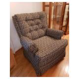 Vintage Upholstered Arm Chair