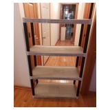 4-Shelf Plastic Shelving