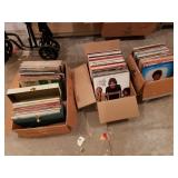 (3) Boxes of LPs