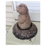 Gopher Yard Decor - resin