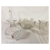 Glassware, some crystal