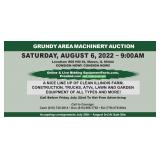 Grundy Area Machinery Auction