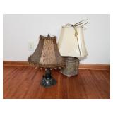 (2) Mismatched Lamps