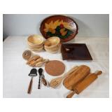 Wooden Bowls & More