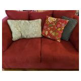 Red Loveseat