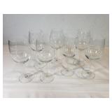 (7) Wine Glasses