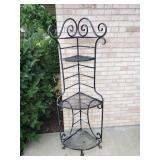 Wrought Iron Corner Shelf