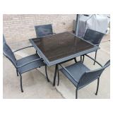 Patio Table with 4 chairs