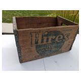 Hires Root Beer Crate