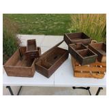 Assorted Wood Boxes