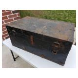 Black Metal Trunk