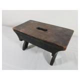 Primitive Stool - Green Tone