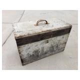 Vintage Wood Toolbox