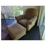 Room & Board Armchair & Ottoman