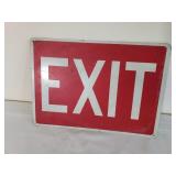 Exit Sign - Metal