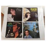 (4) Elvis Record Albums