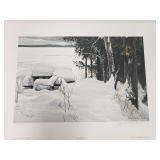 Robert Bateman - "Picnic Table" - Ltd Edition