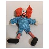 Vintage Bozo Pull String Clown Doll