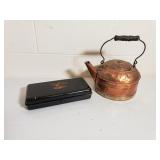 Copper Kettle & Metal Box