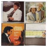 (7) Vinyl Records - Cash, Jackson, S&G