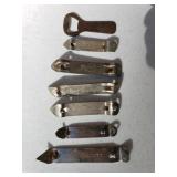 (7) Church Keys / Bottle Openers