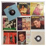 (10) Elvis 45 RPM Records