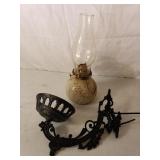 Oil Lamp & Wall Sconce