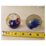 (2) Paperweights