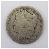1890 O $1 Morgan Dollar