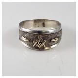 Masonic Signet Ring - size 15