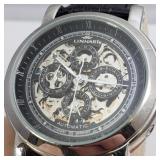 Linhart T21405 Skeleton Wristwatch