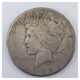 1922 S $1 Peace Dollar