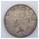 1922 D $1 Peace Dollar