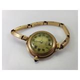 1911 Lady Elgin Wristwatch - 14K Band