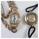 (2) Womens Wristwatches - Swiss