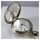 Waltham Pocket Watch - Sterling Silver Case