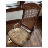 Rocking Chair - cane seat & back