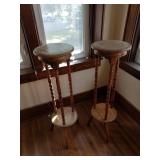 Pair Plant Stands