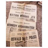Morris Daily Herald - 1963 "Kennedy" coverage