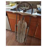 Vintage Wood Sled