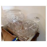 Assorted Polish Lead Crystal Items