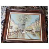 Raymond Oil Painting - City Scene