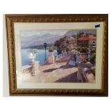 Behrens Shoreline Scene - approx 40x50