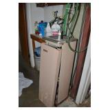 Water Fountain & Items In Corner