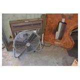 Fan, Gas Heater & Counter Top