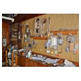 Contents On Wall, Floor And Shelf