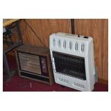 2 Heaters One Gas & One Electric