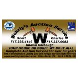 WEHRLYS TUESDAY AUCTIONS