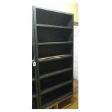 Metal storage shelf