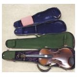 Guldan violin with case & extra case